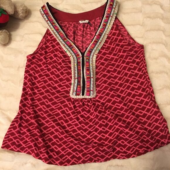 ANTHROPOLOGIE Akemi + Kin Vela Tank Sz M - Picture 2 of 6